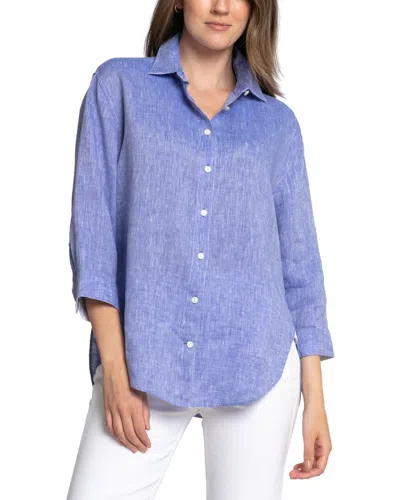 HINSON WU HALSEY LINEN SHIRT