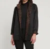 Hinson Wu Long Sleeve Constance Jacket In Caramel/black In Multi
