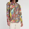 Hinson Wu Long Sleeve Halsey In Multi In Multi