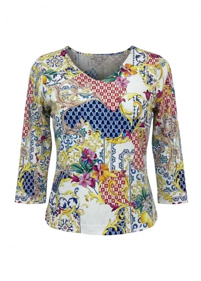 Hinson Wu Women's Renee Blouse In Amalfi In Multi