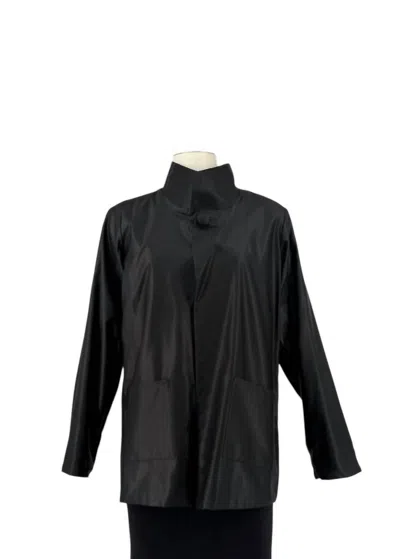 Hinson Wu Women's Reversible Ecru Collar Jacket In Black