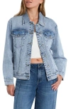 Hint Of Blu All Day Long Denim Jacket In Country Blue