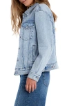 Hint Of Blu All Day Long Denim Jacket In Stone Blue