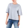 Hint Of Blu Hig Hug Crewneck T-shirt In Blue