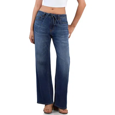 Hint Of Blu Loop Me In Jeans In United Blue