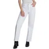 Hint Of Blu Merry Mid Rise Crop Boyfriend Jeans In White