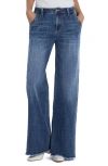 HINT OF BLU MIGHTY HIGH WAIST WIDE LEG JEANS