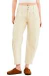 Hint Of Blu Relaxed Barrel Jeans