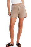 Hint Of Blu Swift High Waist Long Denim Shorts