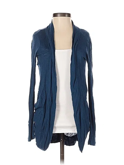 Pre-owned H.i.p. Happening In The Present Cardigan Sweater In Blue