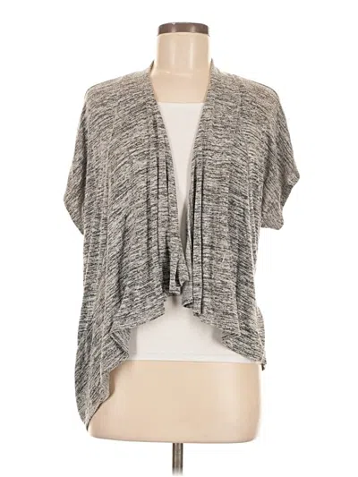 Pre-owned H.i.p. Happening In The Present Cardigan Sweater In Gray