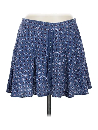 Pre-owned H.i.p. Happening In The Present Casual Skirt In Blue