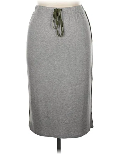 Pre-owned H.i.p. Happening In The Present Casual Skirt In Gray