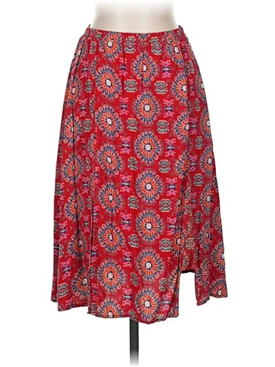 Pre-owned H.i.p. Happening In The Present Casual Skirt In Red