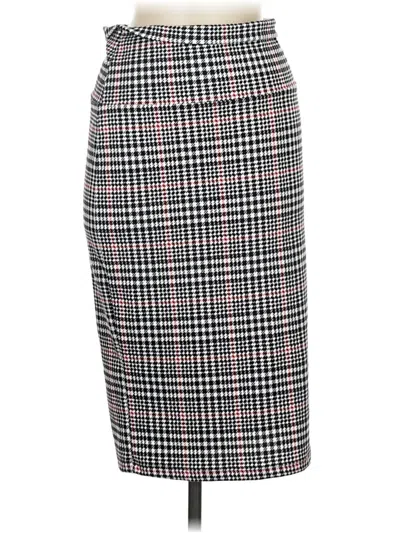 Pre-owned H.i.p. Happening In The Present Formal Skirt In Gray