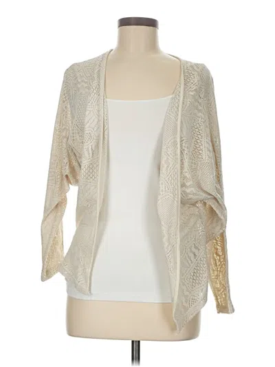 Pre-owned H.i.p. Happening In The Present Kimono In White