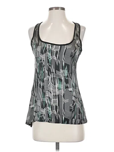 Pre-owned H.i.p. Happening In The Present Sleeveless Top Gray Halter Neckline Tops