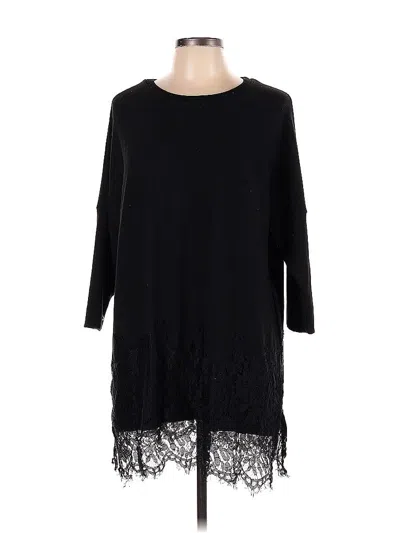 Pre-owned Hippie Chic Casual Dress In Black