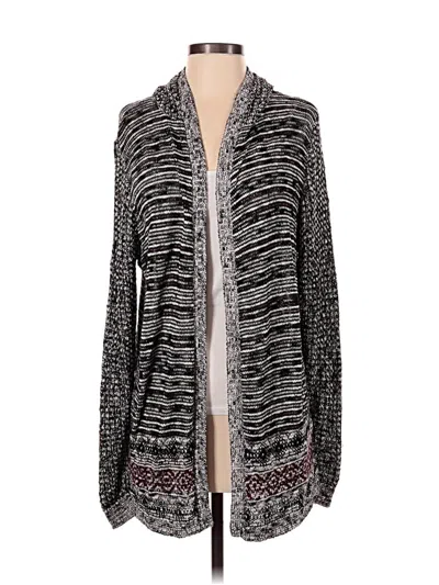 Pre-owned Hippie Laundry Cardigan Sweater In Gray
