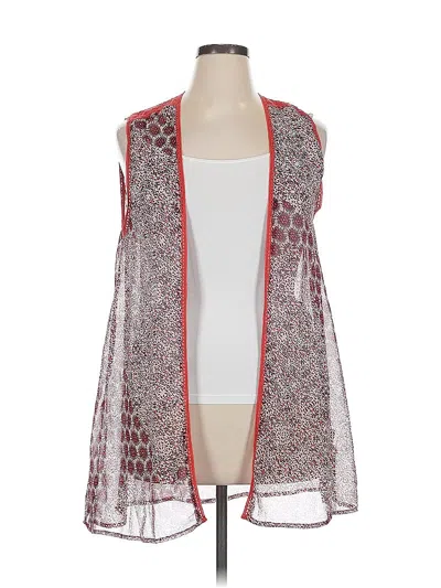 Pre-owned Hippie Laundry Kimono In Red