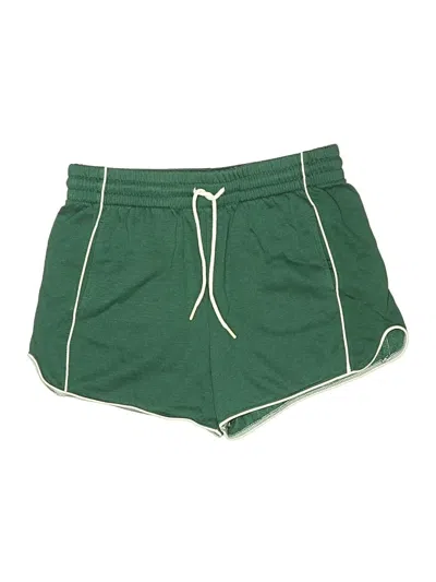 Pre-owned Hippie Rose Athletic Shorts In Green