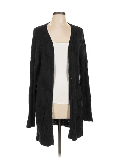 Pre-owned Hippie Rose Cardigan Sweater In Black