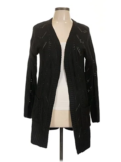 Pre-owned Hippie Rose Cardigan Sweater In Black