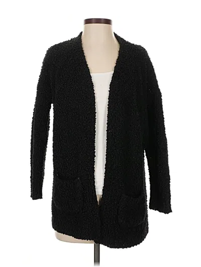 Pre-owned Hippie Rose Cardigan Sweater In Black