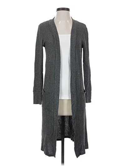 Pre-owned Hippie Rose Cardigan Sweater In Gray