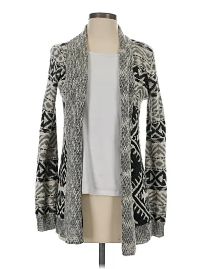 Pre-owned Hippie Rose Cardigan Sweater In Gray