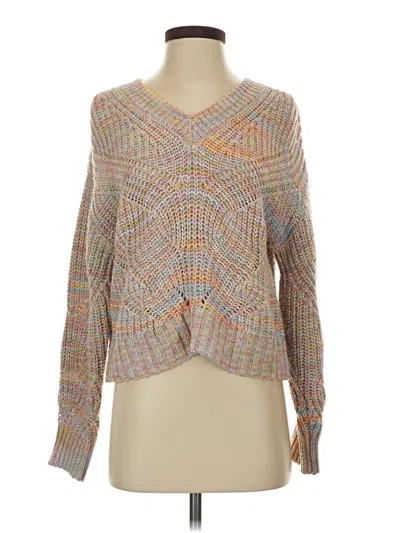 Pre-owned Hippie Rose Cardigan Sweater In Gray