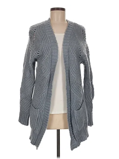 Pre-owned Hippie Rose Cardigan Sweater In Gray