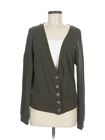 Pre-owned Hippie Rose Cardigan Sweater In Green