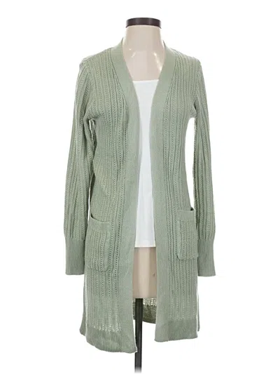 Pre-owned Hippie Rose Cardigan Sweater In Green