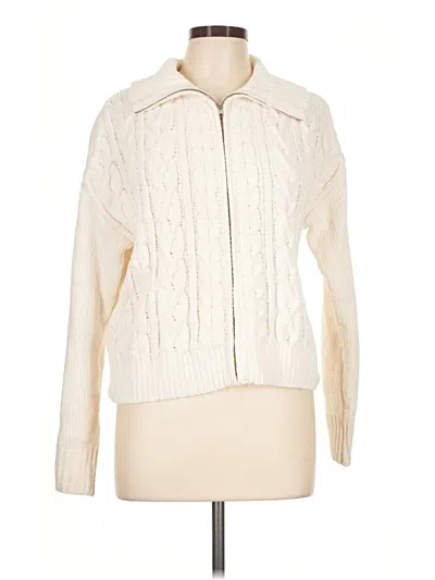 Pre-owned Hippie Rose Cardigan Sweater In Ivory