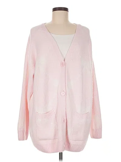 Hippie Rose Cardigan Sweater In Pink