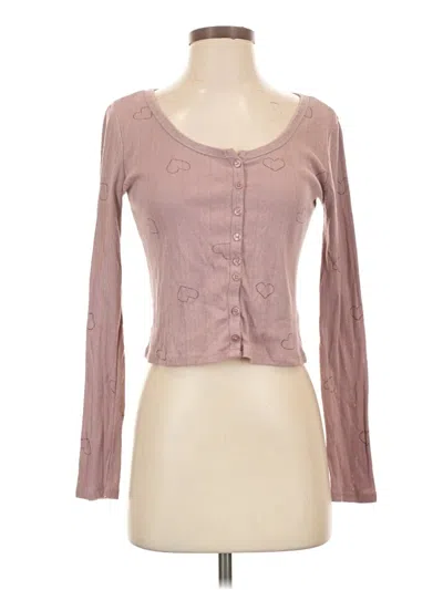 Pre-owned Hippie Rose Cardigan Sweater In Pink