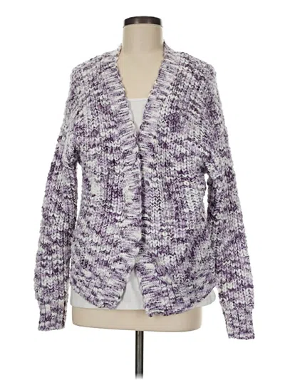 Pre-owned Hippie Rose Cardigan Sweater In Purple