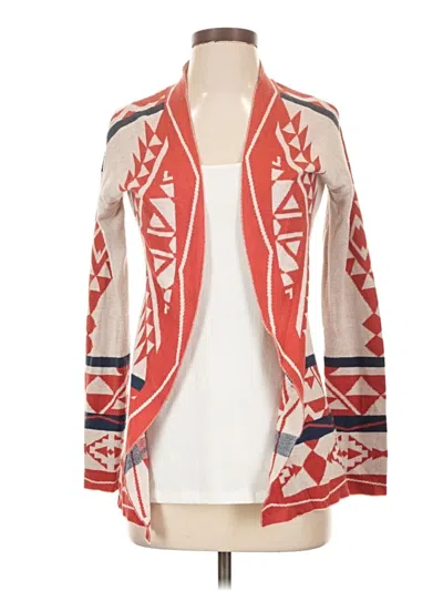 Pre-owned Hippie Rose Cardigan Sweater In Red