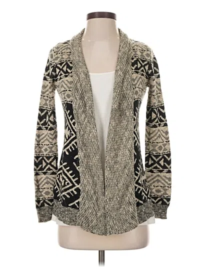 Pre-owned Hippie Rose Cardigan Sweater In Tan