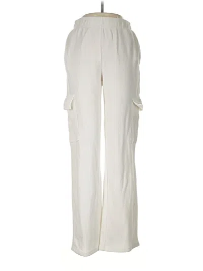 Pre-owned Hippie Rose Cargo Pants In Ivory