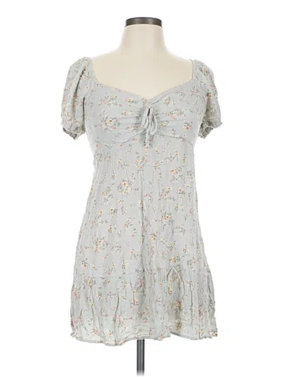 Pre-owned Hippie Rose Casual Dress In Gray
