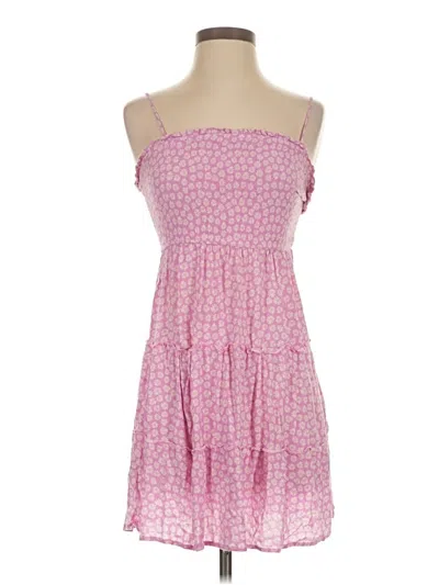 Pre-owned Hippie Rose Casual Dress In Pink