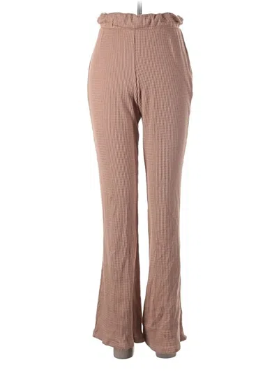 Pre-owned Hippie Rose Casual Pants In Brown