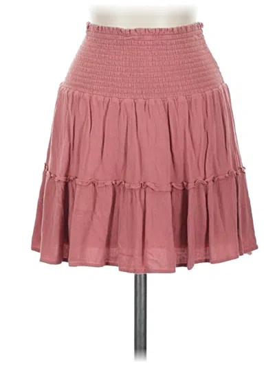 Pre-owned Hippie Rose Casual Skirt In Pink