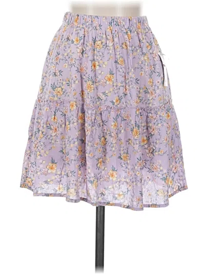 Pre-owned Hippie Rose Casual Skirt In Purple
