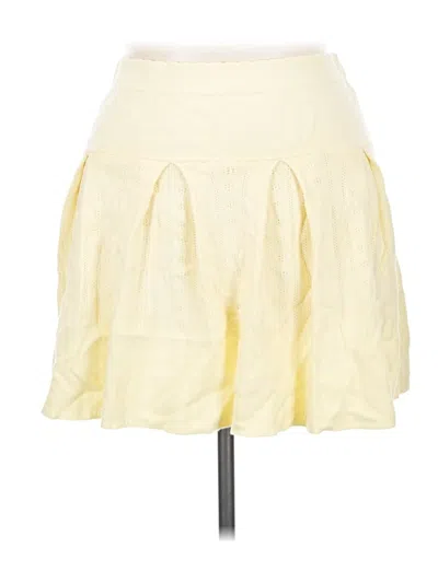 Pre-owned Hippie Rose Casual Skirt In Yellow