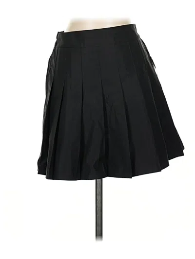 Pre-owned Hippie Rose Formal Skirt In Black