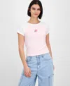 Hippie Rose Juniors' Graphic Raglan T-shirt