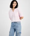 Hippie Rose Juniors' Henley Top